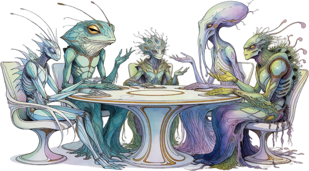 An alien council